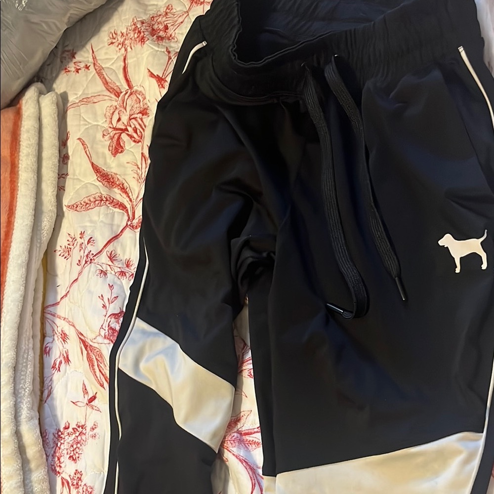 Black and White Kids Joggers